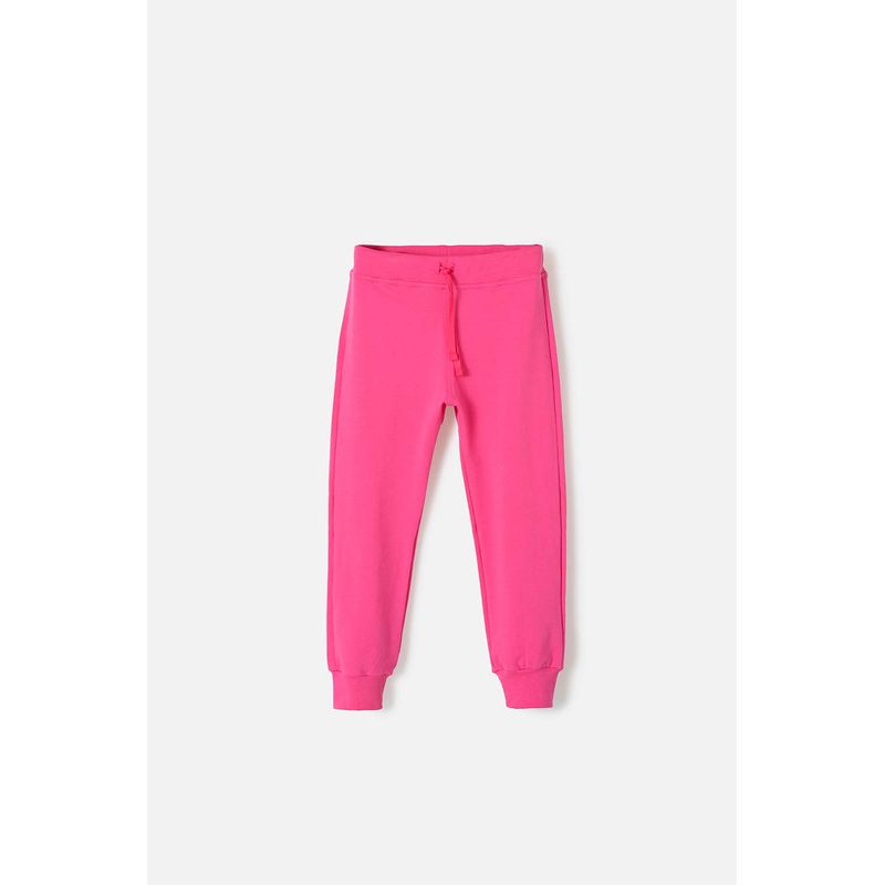 MIC - Jogger de Mic con cordón rosado para niña