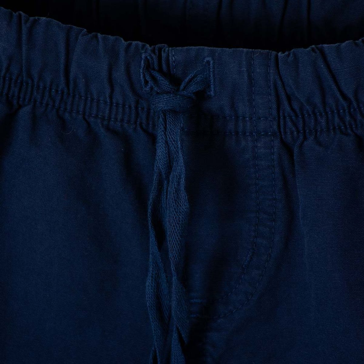 LITTLEMIC - Bermuda de LittleMic con cordón azul para niño 2T a 5T