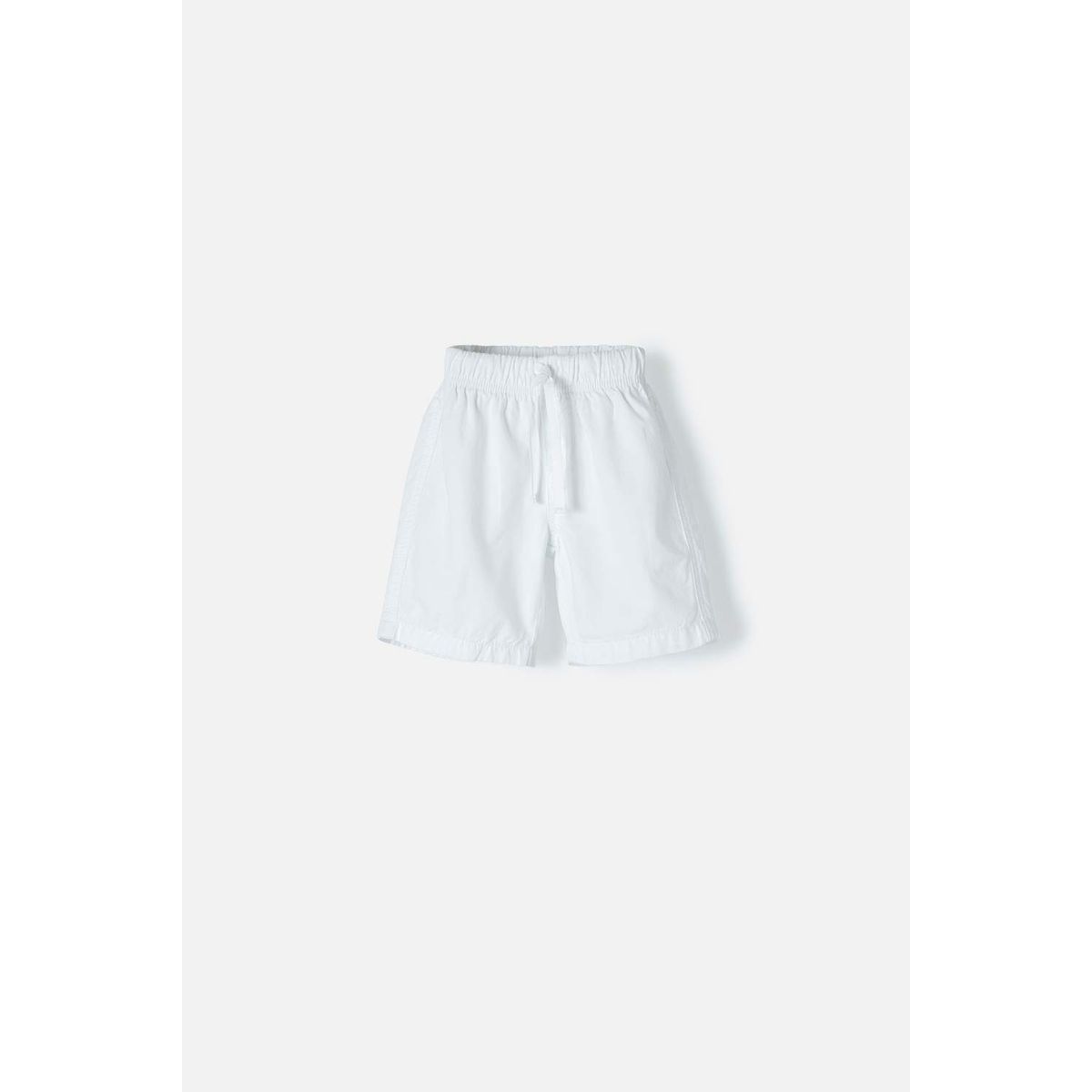 LITTLEMIC - Bermuda de LittleMic con cordón blanco para niño 2T a 5T