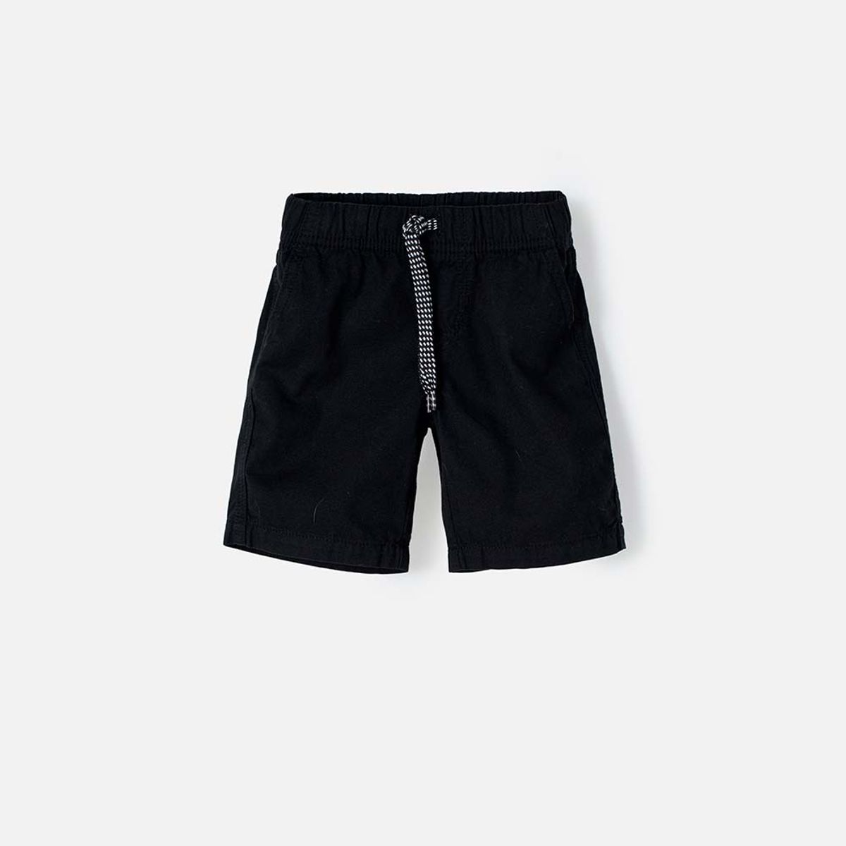 LITTLEMIC - Bermuda LittleMic con resorte negro para niño de 2T a 5T