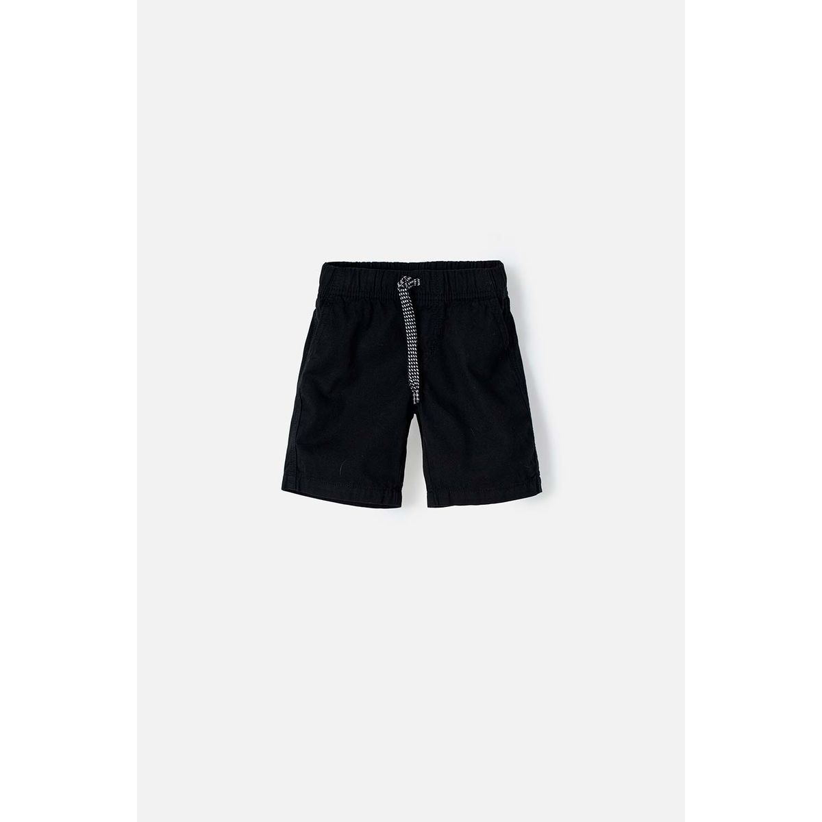 LITTLEMIC - Bermuda LittleMic con resorte negro para niño de 2T a 5T