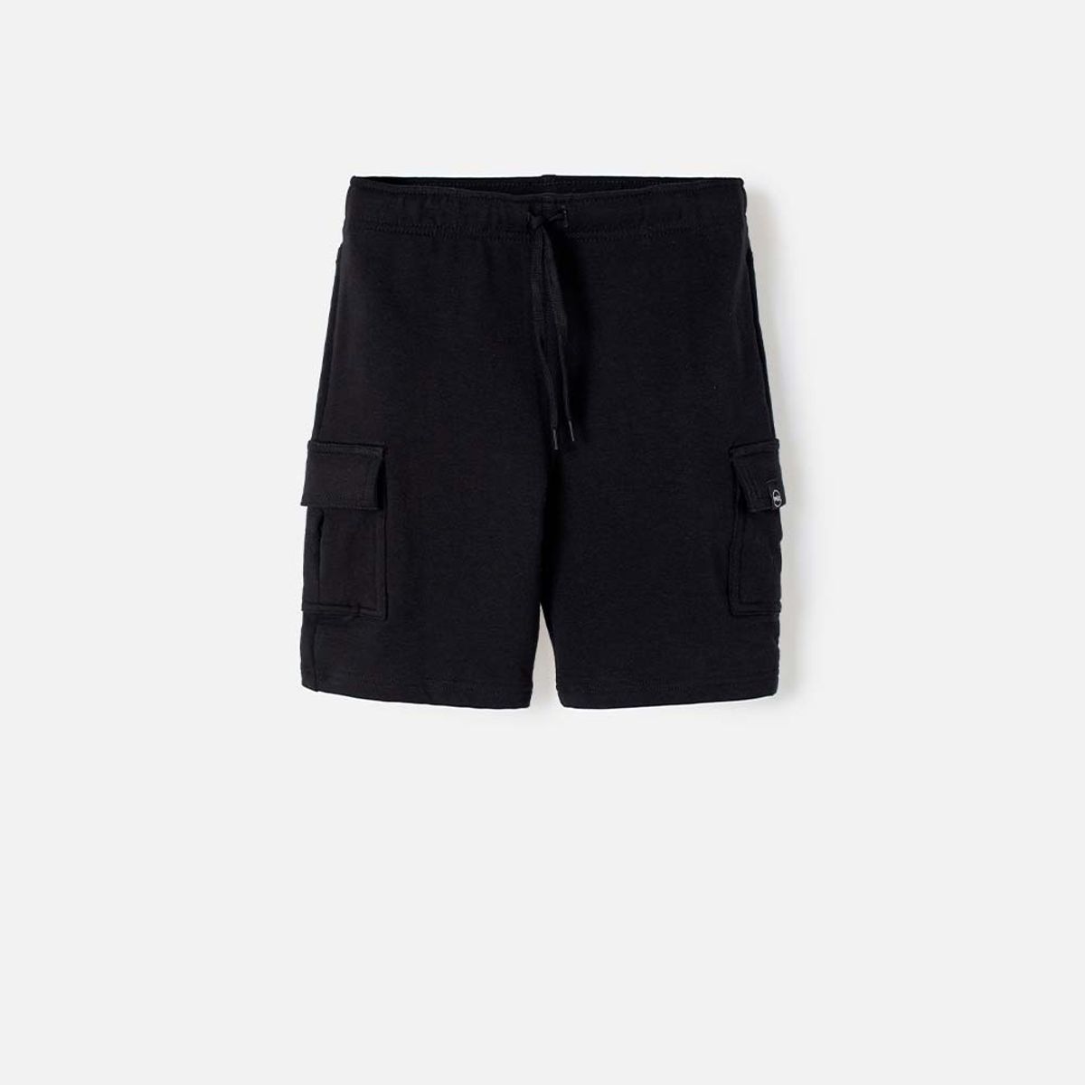 MIC - Bermuda de Mic con cordón negra para niño