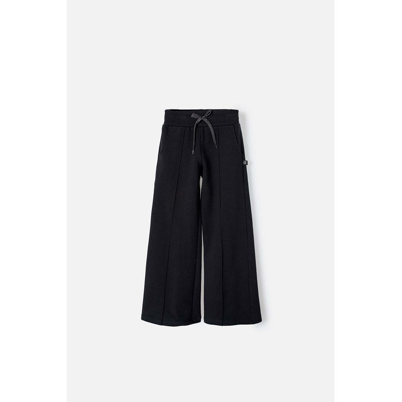 MIC - Jogger de Mic con cordón negro para niña