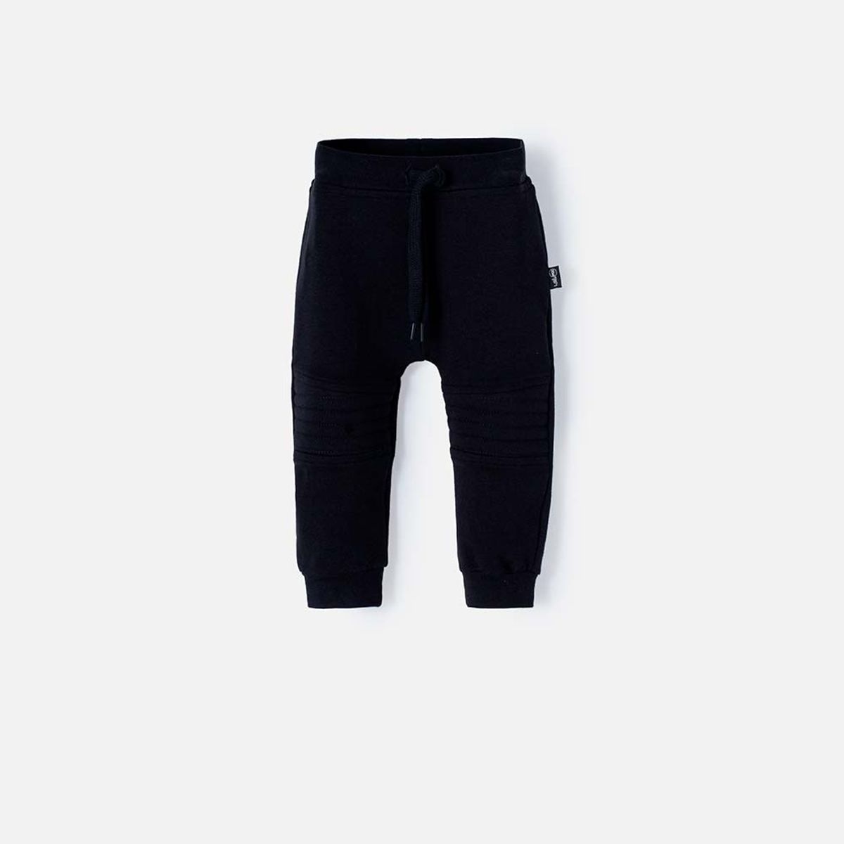 LITTLEMIC - Jogger LittleMic con cordón negro para bebé niño