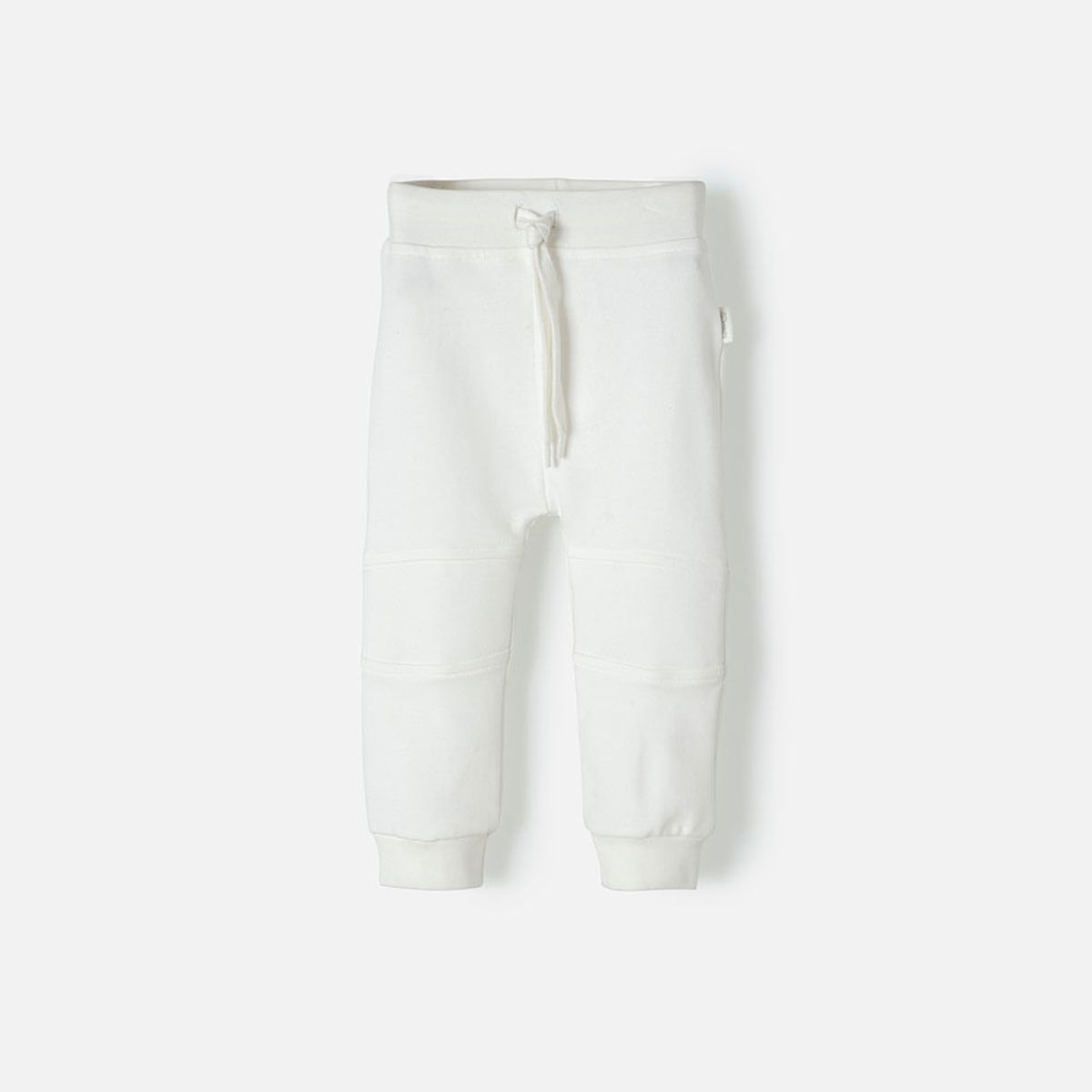LITTLEMIC - Jogger LittleMic con cordón marfil para bebé unisex