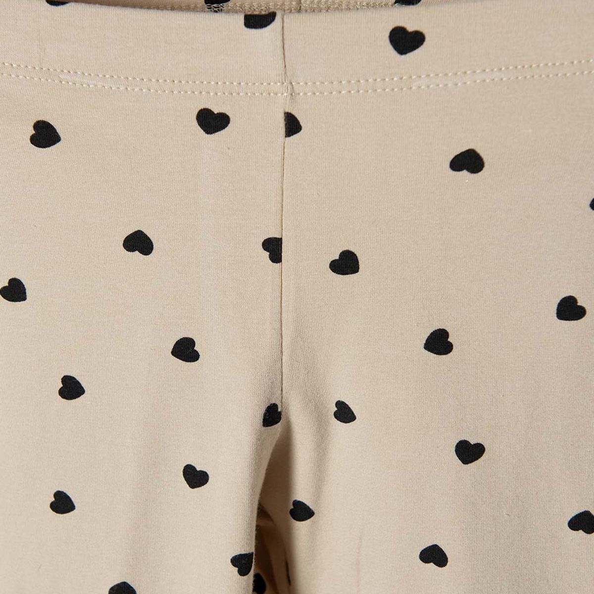 MIC - Pack X2 Leggins de Mic Caqui y negro para niña