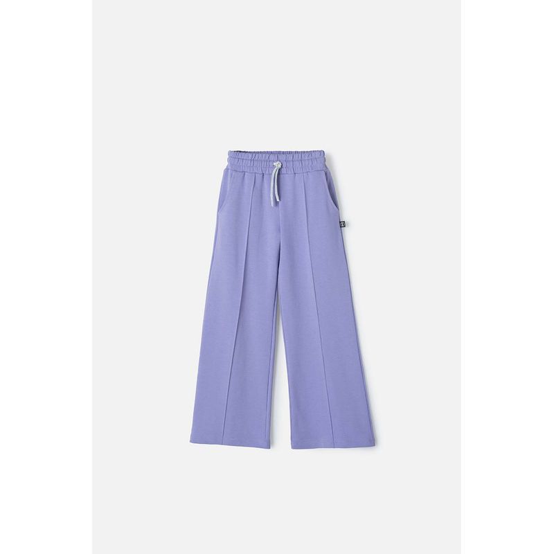 MIC - Jogger de Mic bota ancha morado para niña