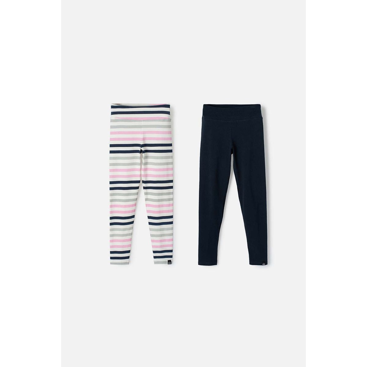 MIC - Pack X2 Leggins de mic multicolor para niña