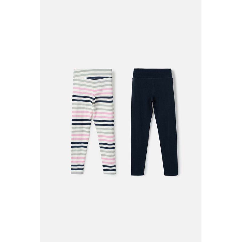 MIC - Pack X2 Leggins de mic multicolor para niña