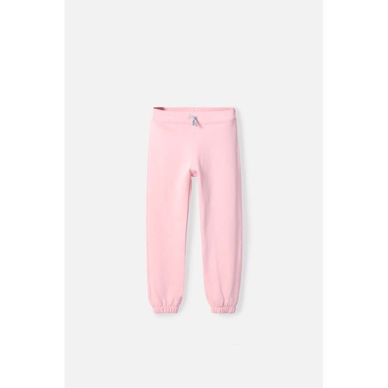 MIC - Jogger de Mic con cordón palo de rosa para niña