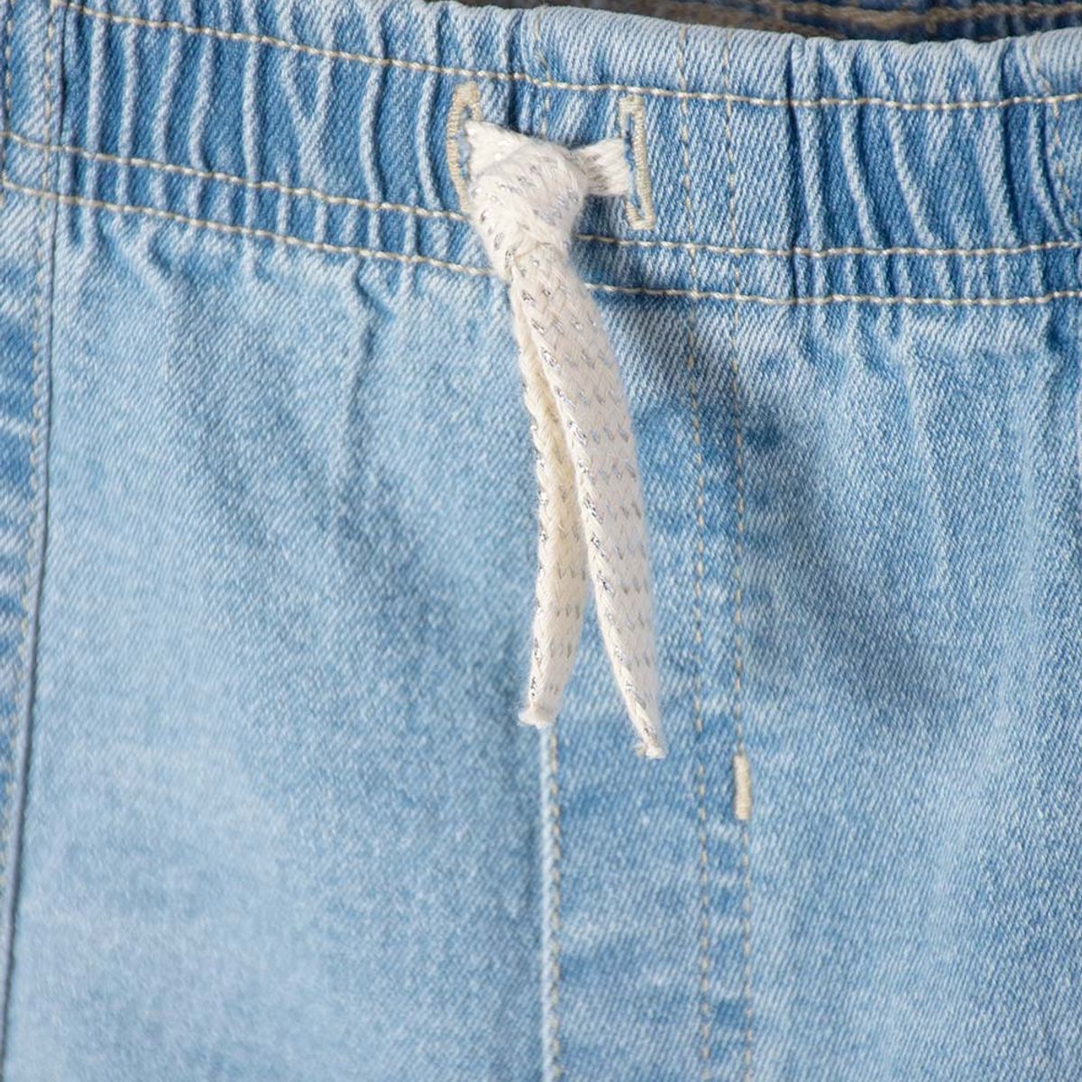 MIC - Short de Mic con cordón azul para niña