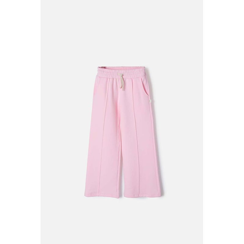 MIC - Jogger de Mic con cordón rosado para niña