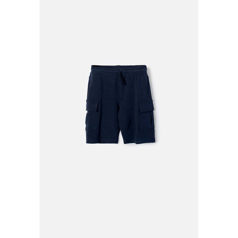MIC - Bermuda de Mic con cordón azul para niño
