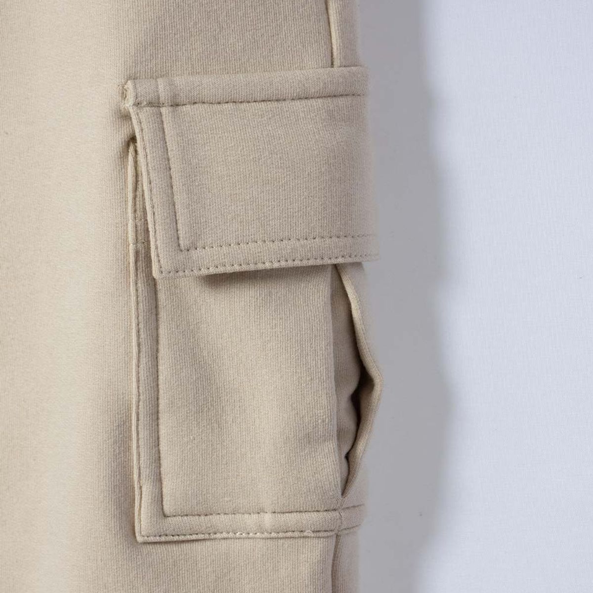 LITTLEMIC - Jogger de Littlemic con cordón caqui para niño 2T a 5T