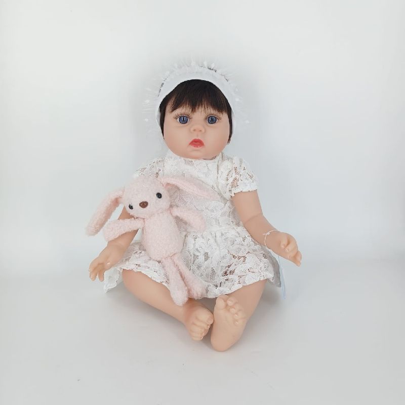 GENERICO - Bebe Reborn Cuerpo De Algodón Niña Dracy