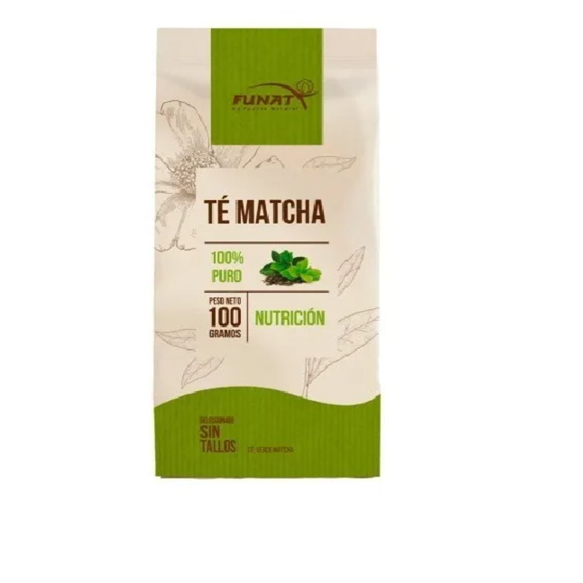 FUNAT - TE MATCHA FUNAT X 100 GRAMOS