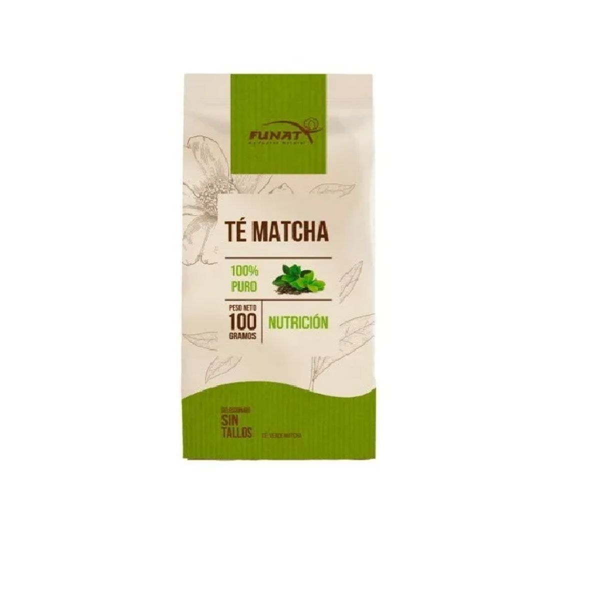 FUNAT - TE MATCHA FUNAT X 100 GRAMOS