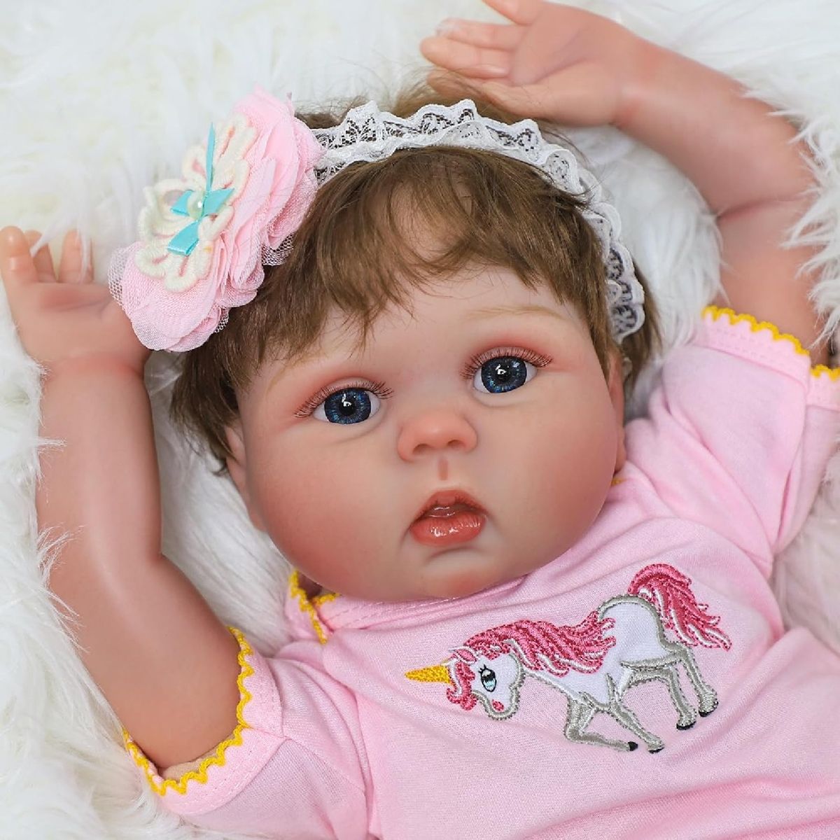 GENERICO - Bebe Reborn Cuerpo De Algodon Niña - Heily