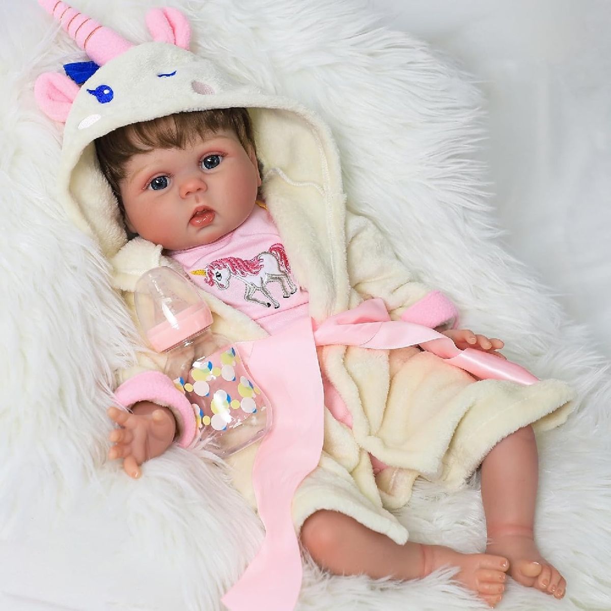GENERICO - Bebe Reborn Cuerpo De Algodon Niña - Heily