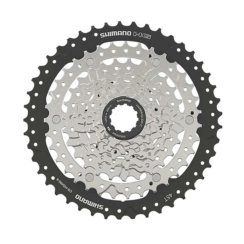 SHIMANO - Pacha Shimano Cassette Hg400 8 Velocidades 11-45 Mtb