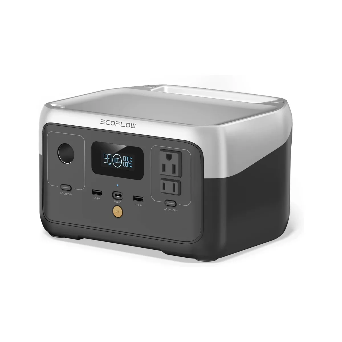ECOFLOW - Kit Solar Portátil Ecoflow River 2 300w + Panel Flexible 100w