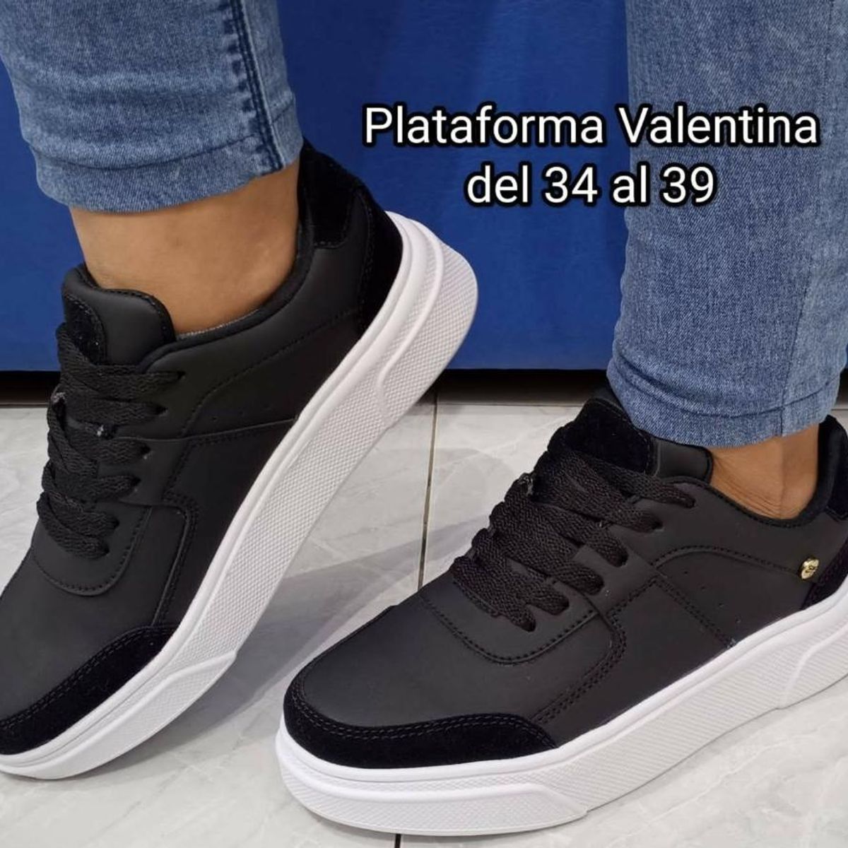 URBAN PLUS - TENIS PARA MUJER BLANCO