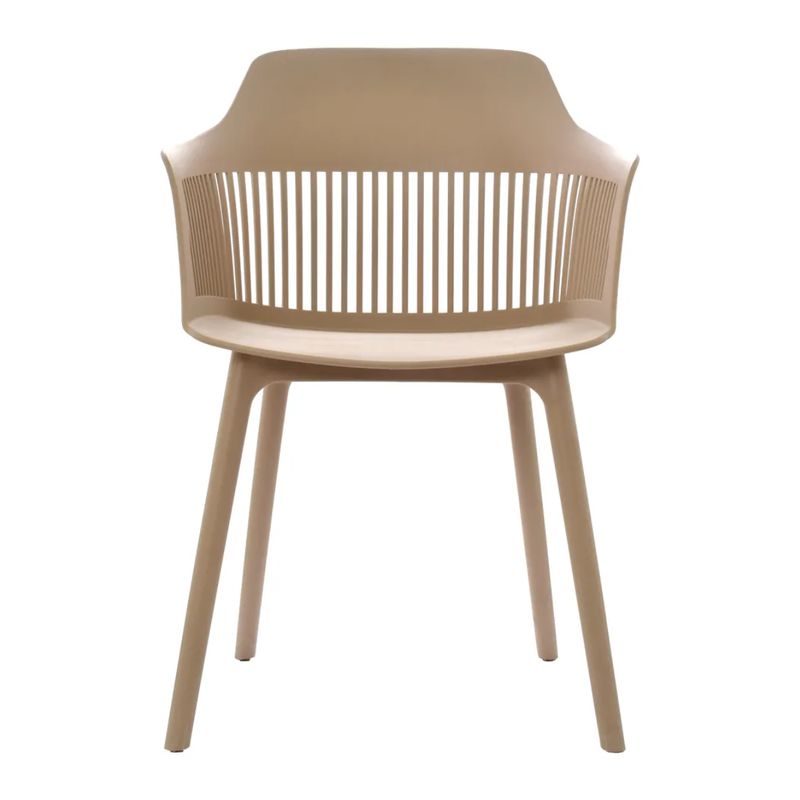 BONNO - Silla De Diseño Gales Arena Bonno Decorativa Moderna Color Beige