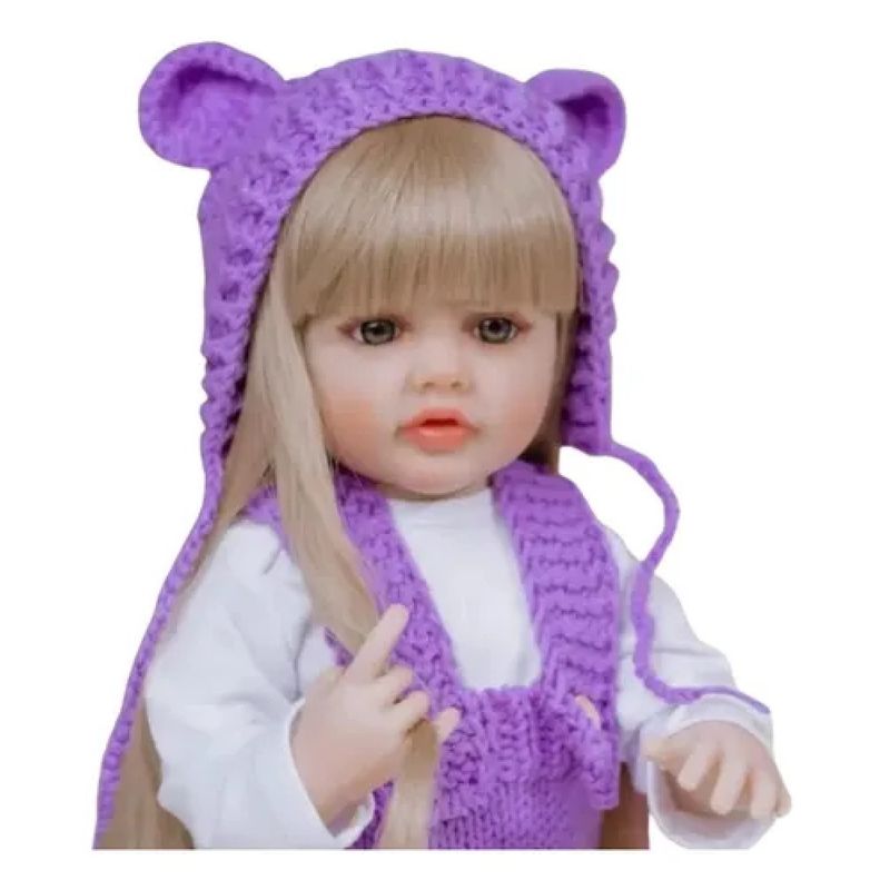 GENERICO - Reborn Muñeca Bebe Real Cuerpo Completo Silicona - Wendy