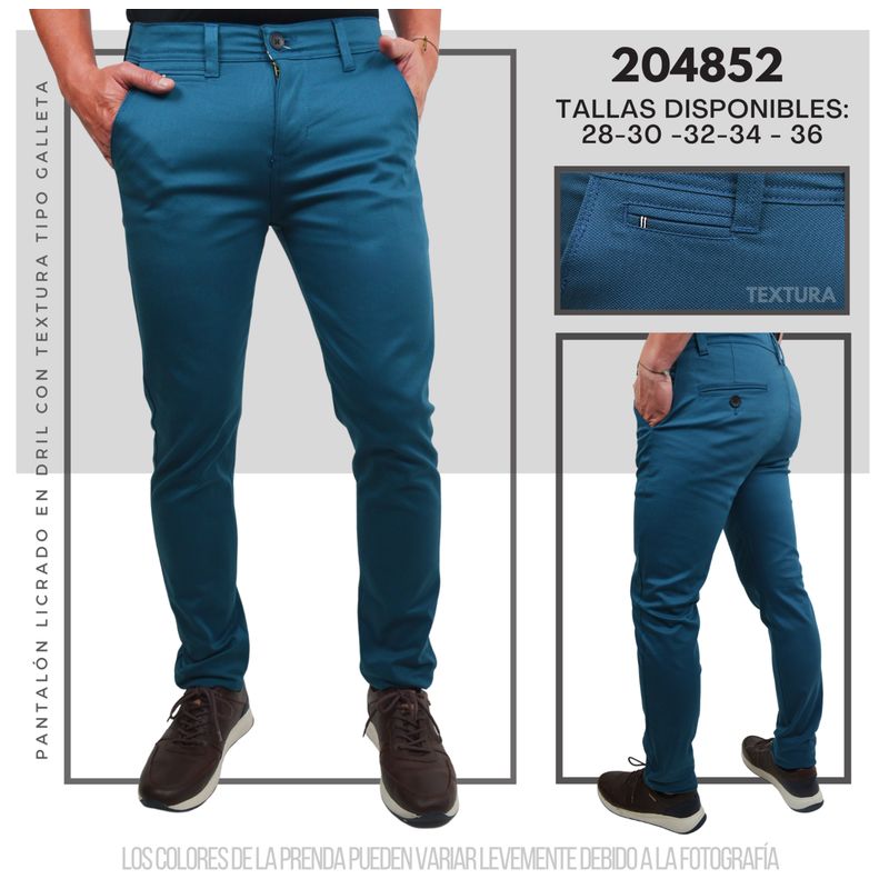 ABC - pantalon en dril galleta para hombre AAA tipo exportacion full calidad