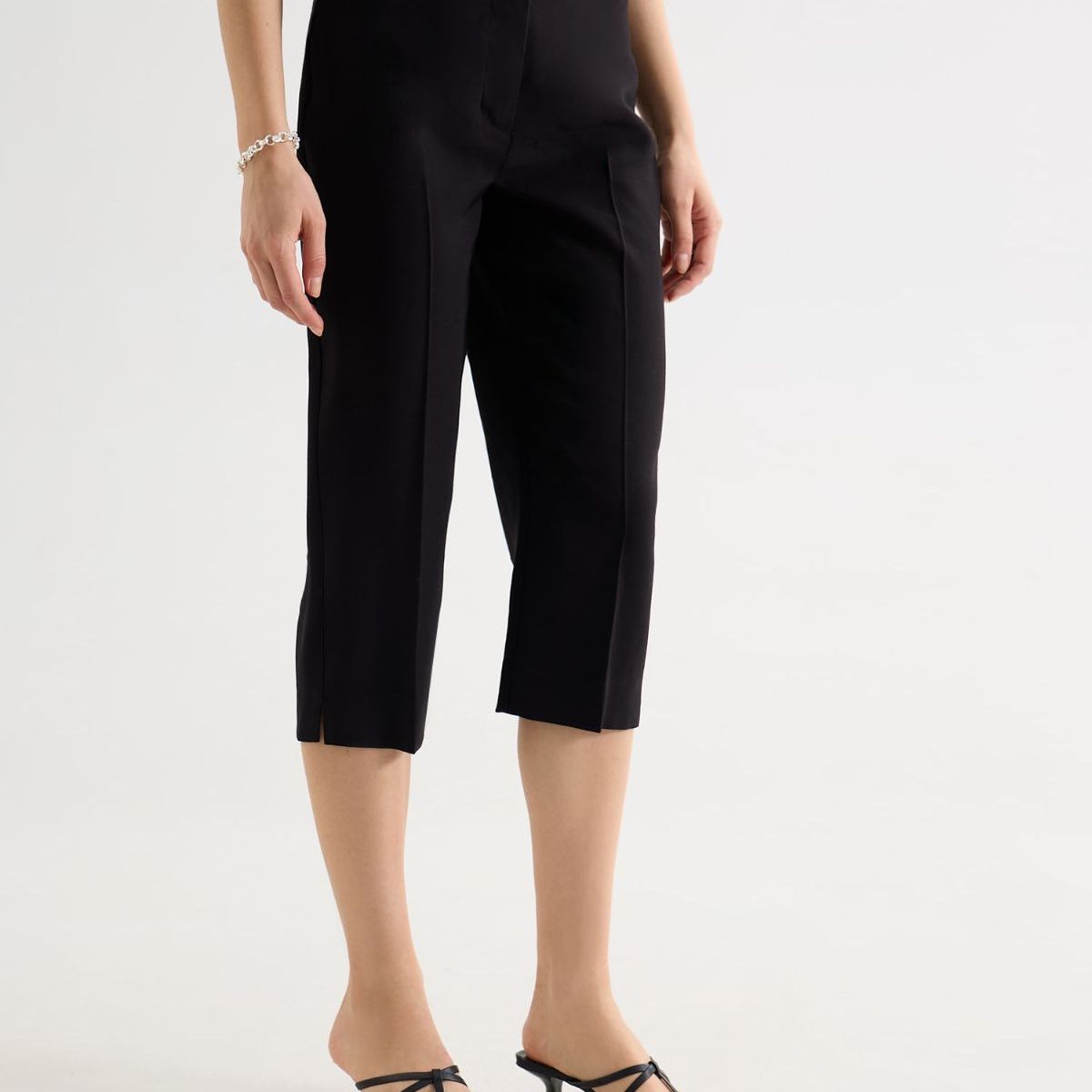 SEVEN SEVEN - Pantalón Para Mujer Capri Color Negro Marca Seven Seven #28071907