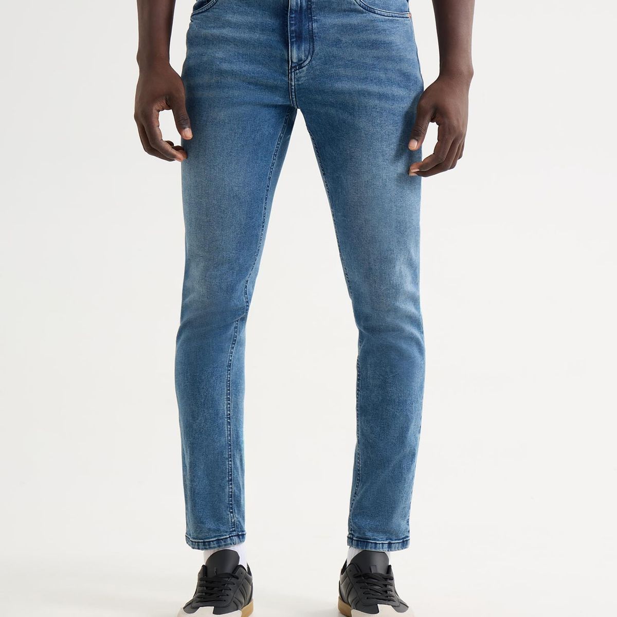 SEVEN SEVEN - Jeans Skinny Tono Medio  Para Hombre Azul Seven Seven