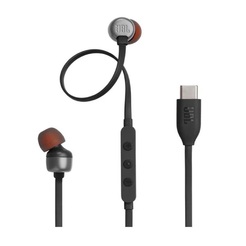 JBL - AURICULARES ALAMBRICOS JBL TUNE 310C USB-C NEGRO