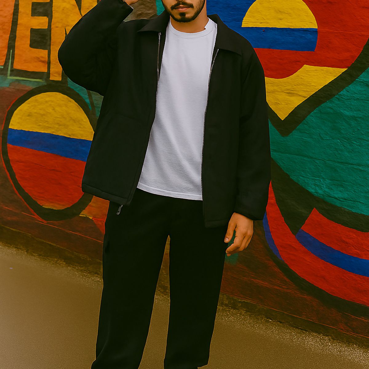 ABC - Sudaderas Camuflada Dos Agujas Refuerzos unisex