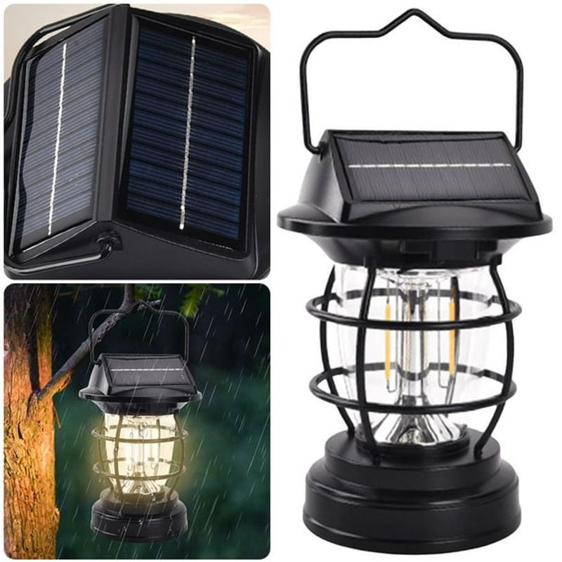 CLEAR - Linterna solar impermeable recargable