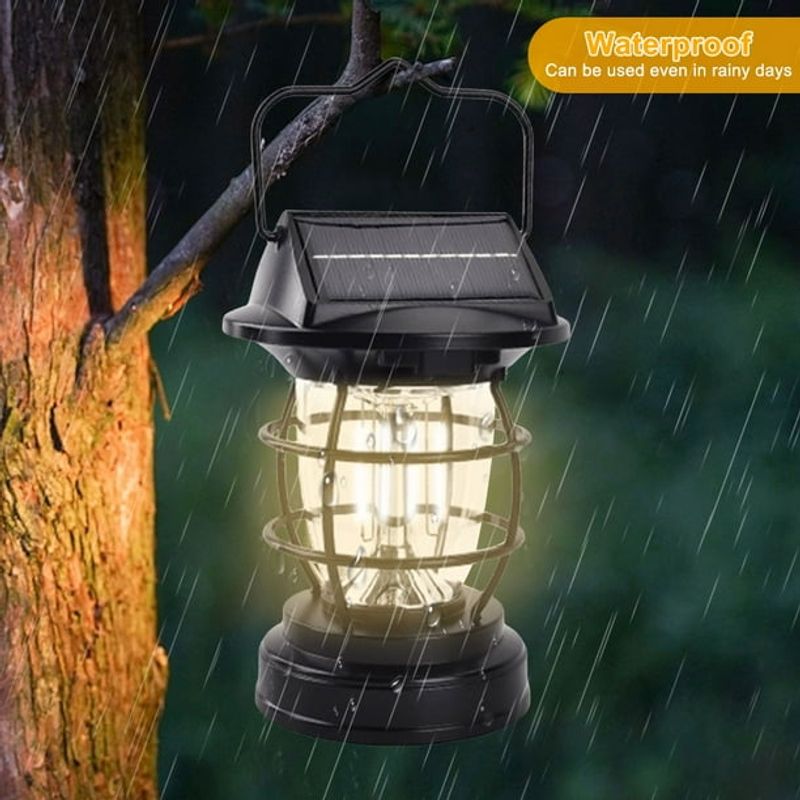 CLEAR - Linterna solar impermeable recargable