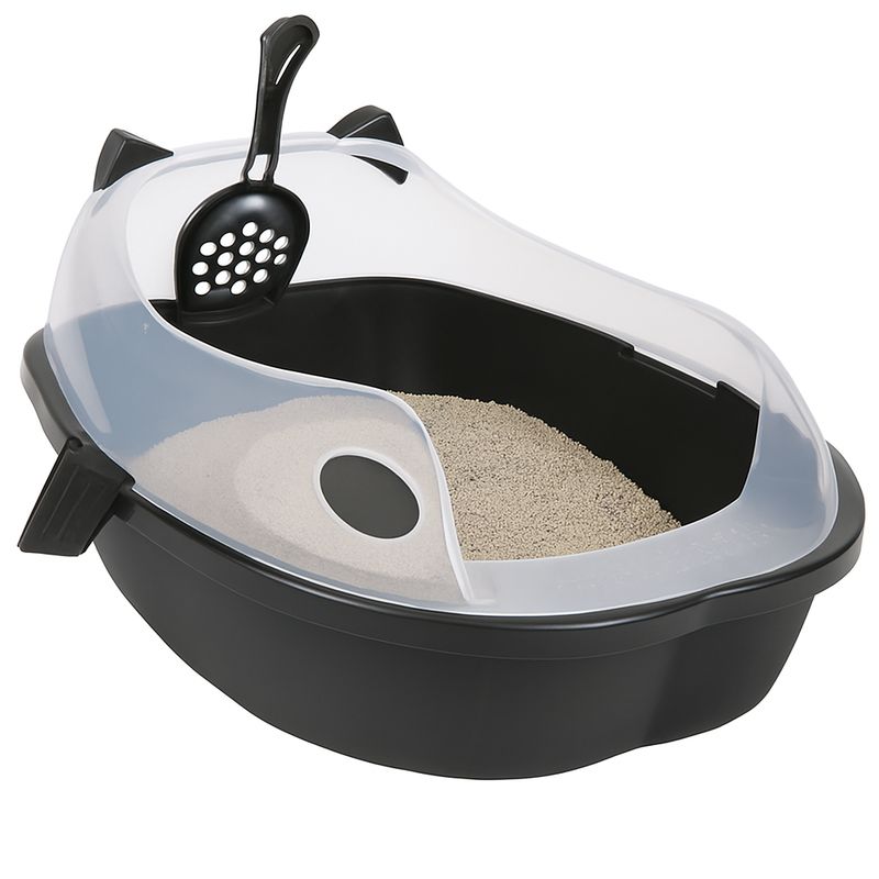 GENERICO - Arenero Armaty Premium para Gato Color Negro
