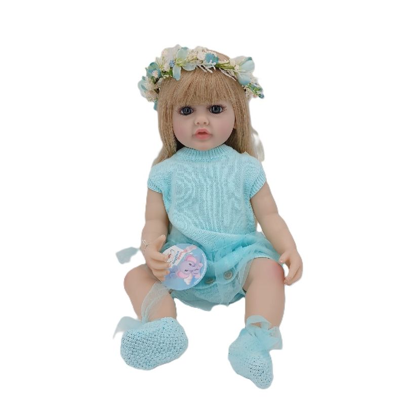 GENERICO - Reborn Muñeca Bebe Real Cuerpo Completo Silicona - Agata