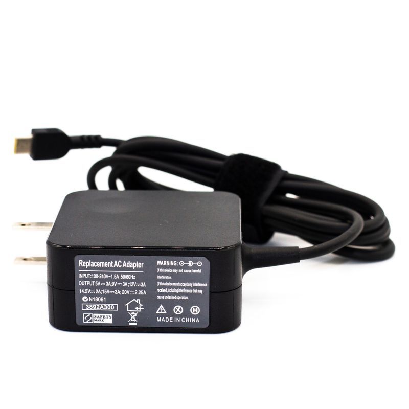NEOTEK - Cargador USB-C 45W Cuadrado Universal para Portátiles