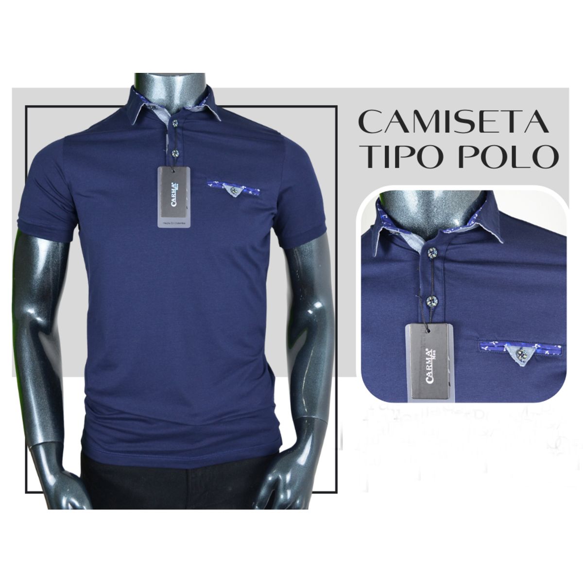 ABC - Camiseta Polo hombre Varios Colores