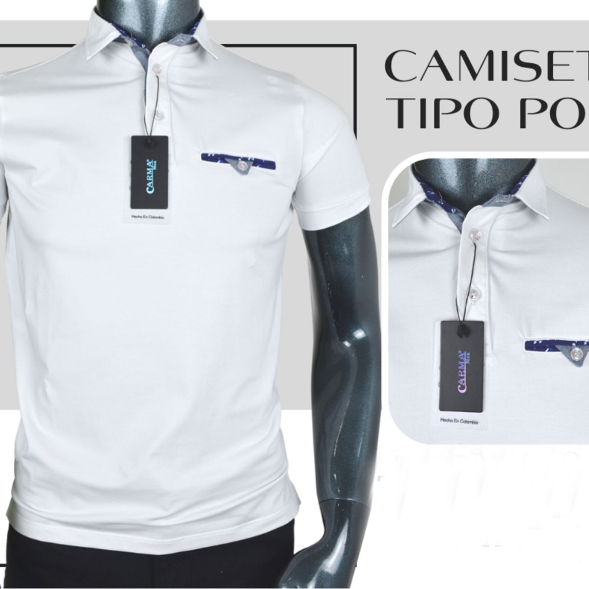 ABC - Camiseta Polo hombre Varios Colores
