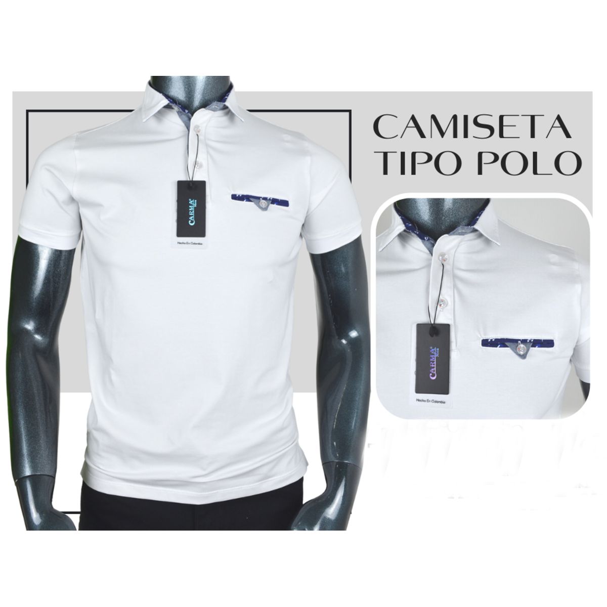 ABC - Camiseta Polo hombre Varios Colores