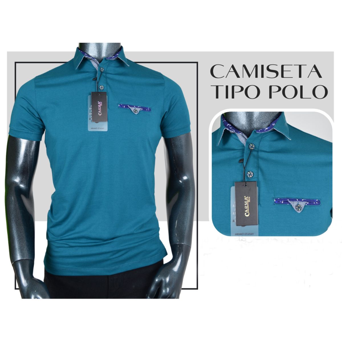 ABC - Camiseta Polo hombre Varios Colores