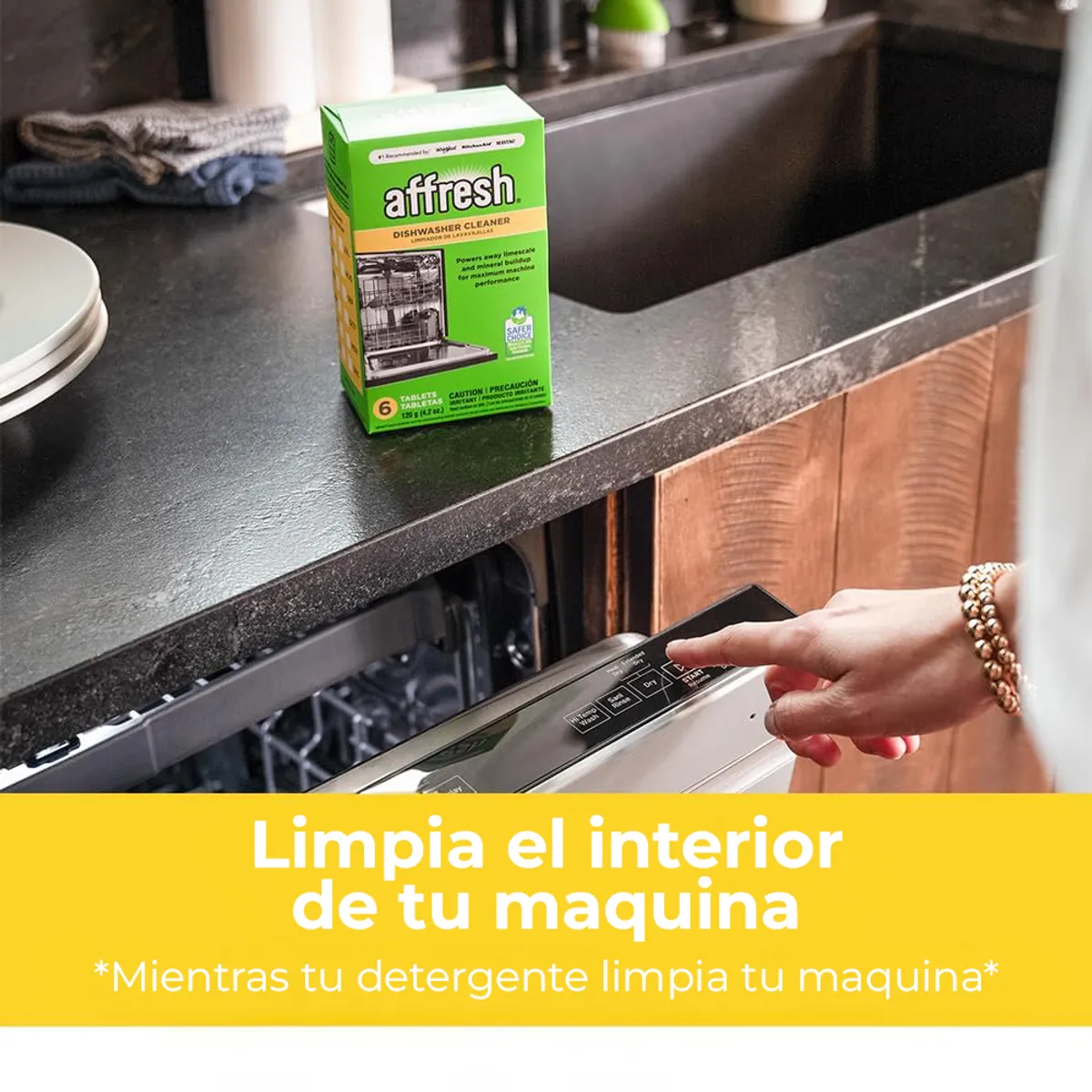 AFFRESH - Pastilla Tabletas Limpieza Lavavajillas Lavaloza Affresh