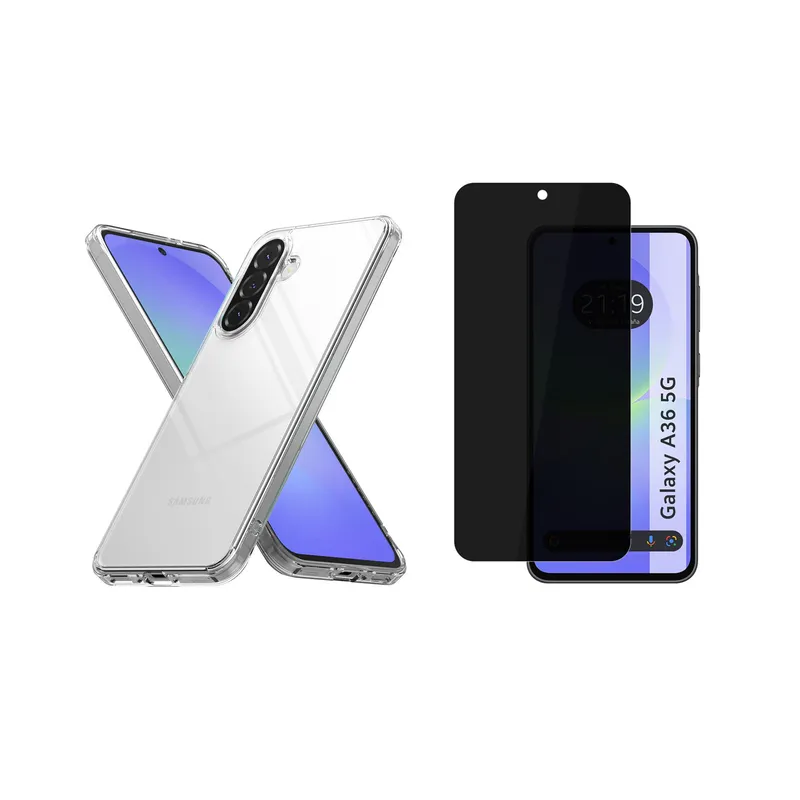 GENERICO - Funda Rígida Antichoque + Hidrogel Antiespia Para Samsung Galaxy A36