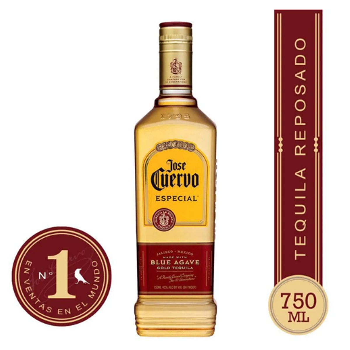 JOSE CUERVO - Tequila Jose Cuervo Especial Reposado