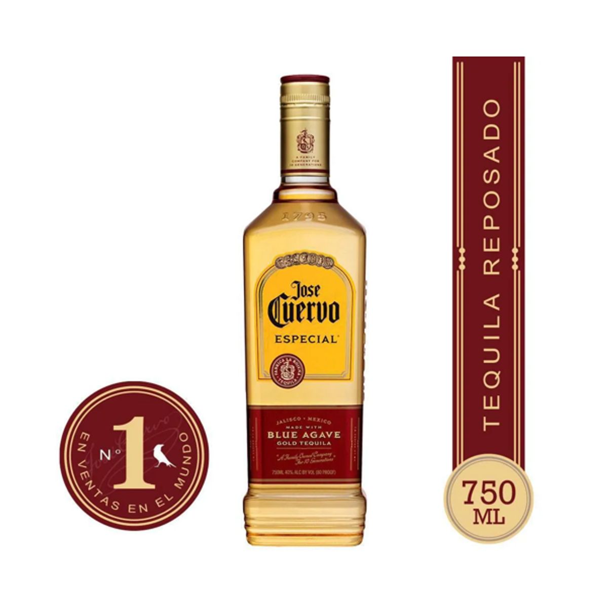 JOSE CUERVO - Tequila Jose Cuervo Especial Reposado