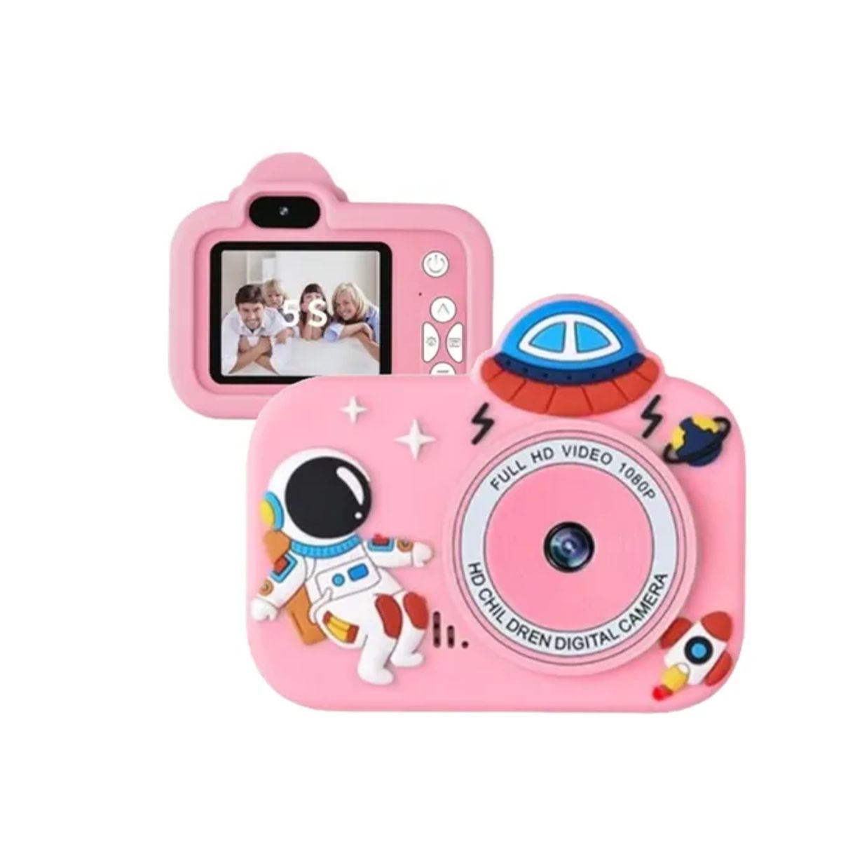 GENERICO - Cámara De Niños Digital Hd Video Foto 12px 1080p Astronauta