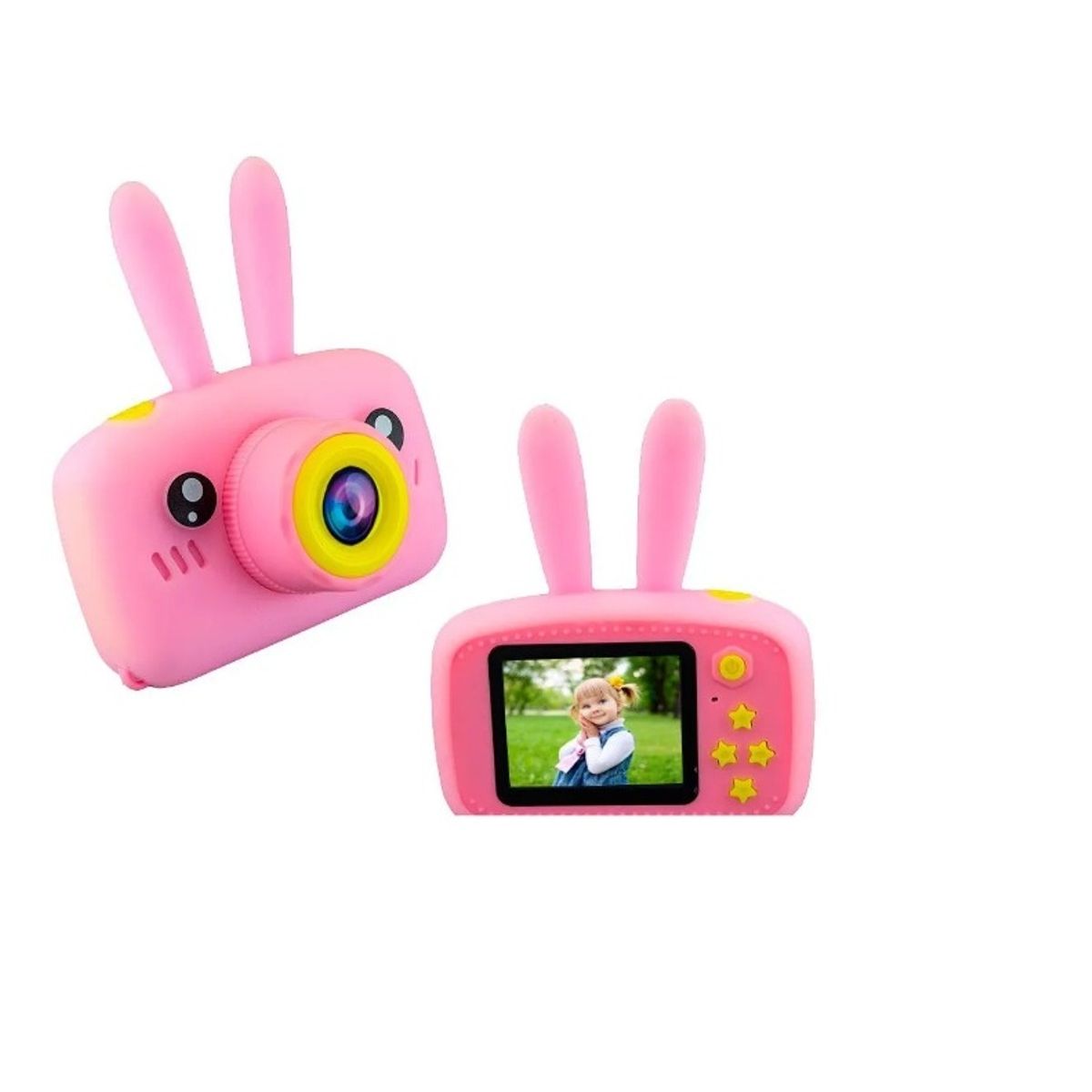 GENERICO - Cámara Digital De Fotos Y Videos Para Niños Diseño Conejo