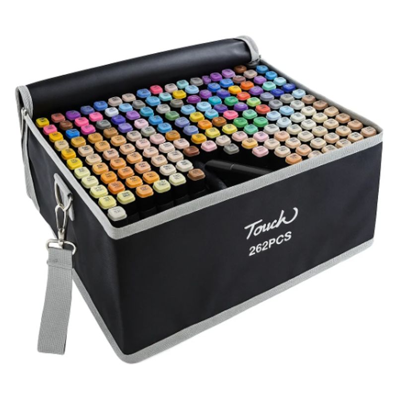 GENERICO - Set De Marcadores Doble Punta 262 Pcs