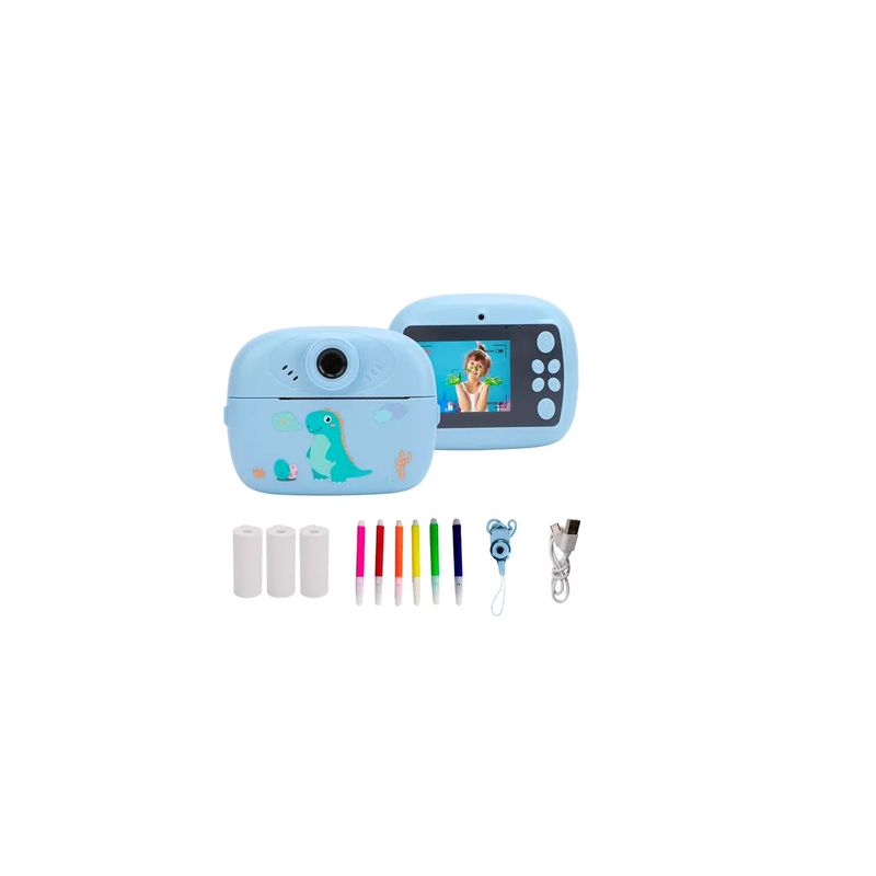GENERICO - Cámara Digital Instantánea Para Niños Con Cordón Y Colores